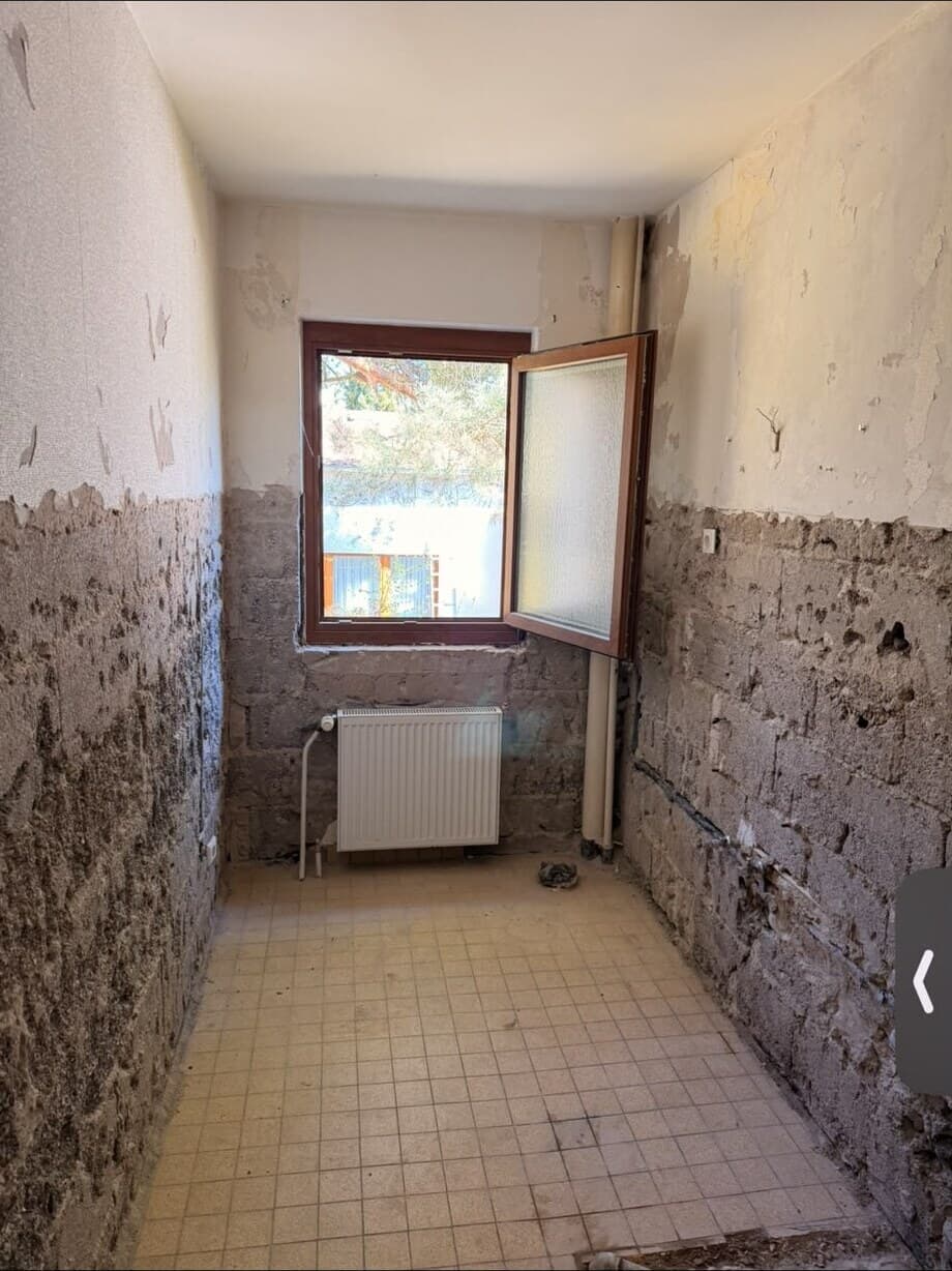 Wohnraum vor der Entrümpelung